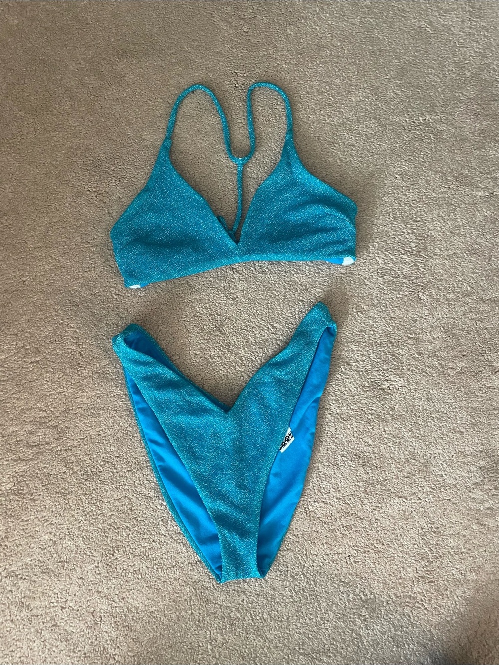 ASOS glitter bikini